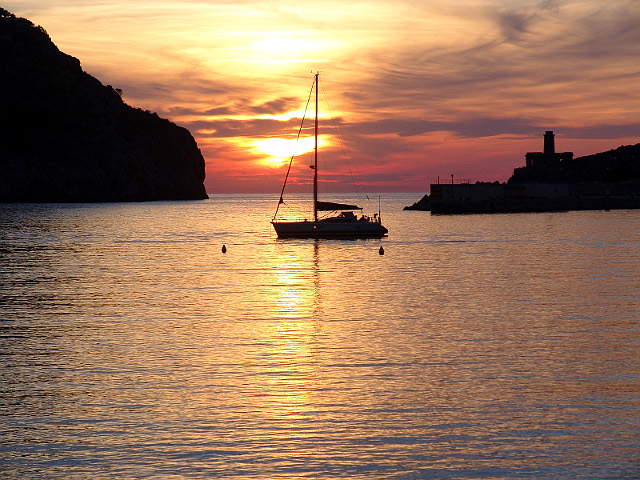 Sonnenuntergang Port de Sóller