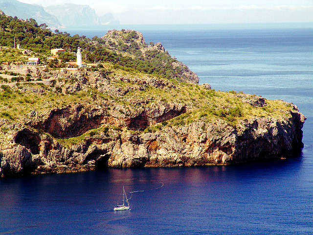 Leuchtturm Port de Sóller 