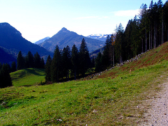 Blick zum Sorgschrofen