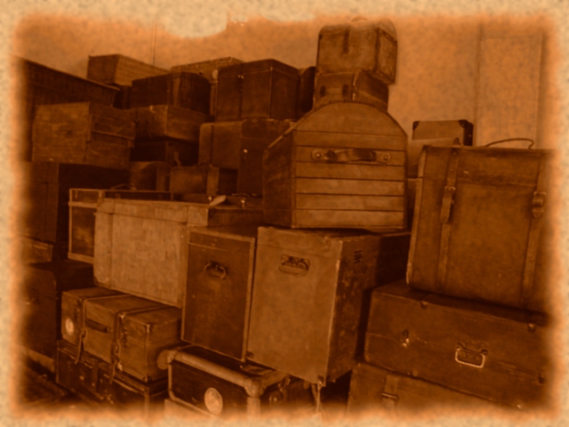 Koffer der Auswanderer