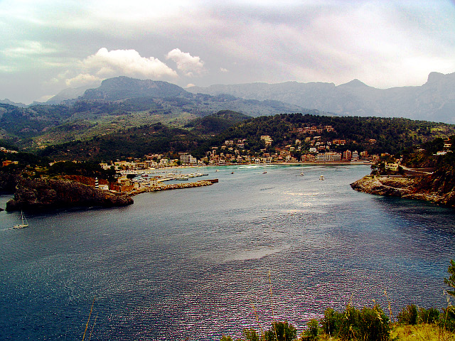 Port de Sóller Hafeneinfahrt