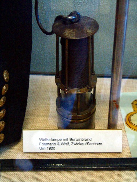 Alte Grubenlampe 